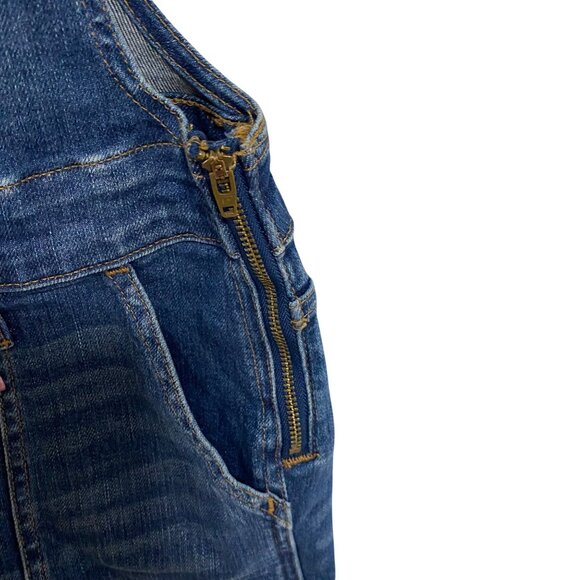 Madewell Skinny Overalls in Jansing Wash Size XS - Picture 4 of 10